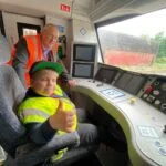 Alfie joins the platform team at Luton Airport Parkway - Govia Thameslink Railway