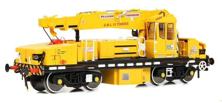 Bachmann EFE Rail Plasser 12T general-purpose crane. // Credit: Bachmann Europe