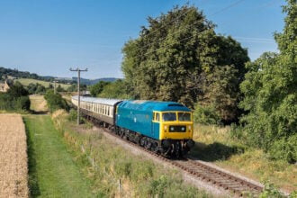 Diesel locomotive reaches 30 years in preservation at Cotswolds railway