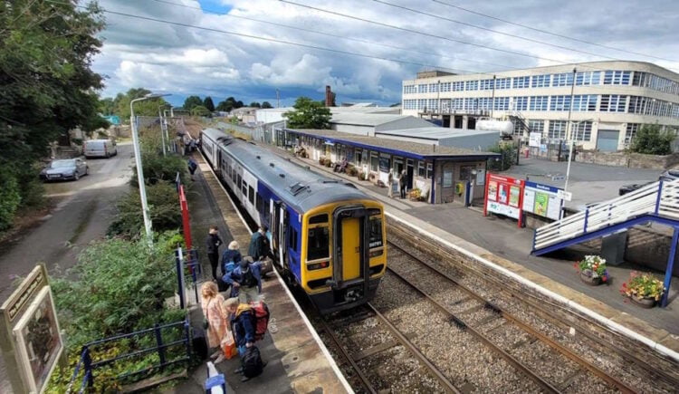 Bentham station. // Credit: Gerald Townson