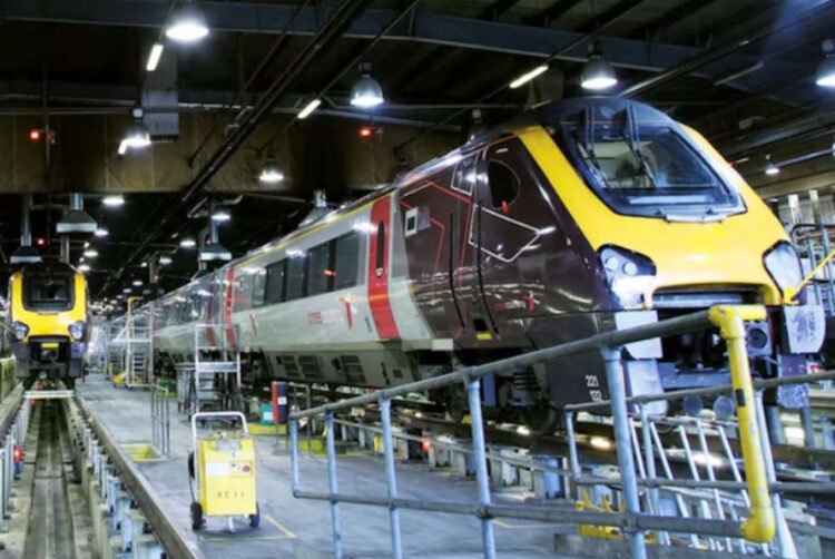 Once-in-a-lifetime rail experience tour of Central Rivers Depot. // Credit: Rail Benefit Fund