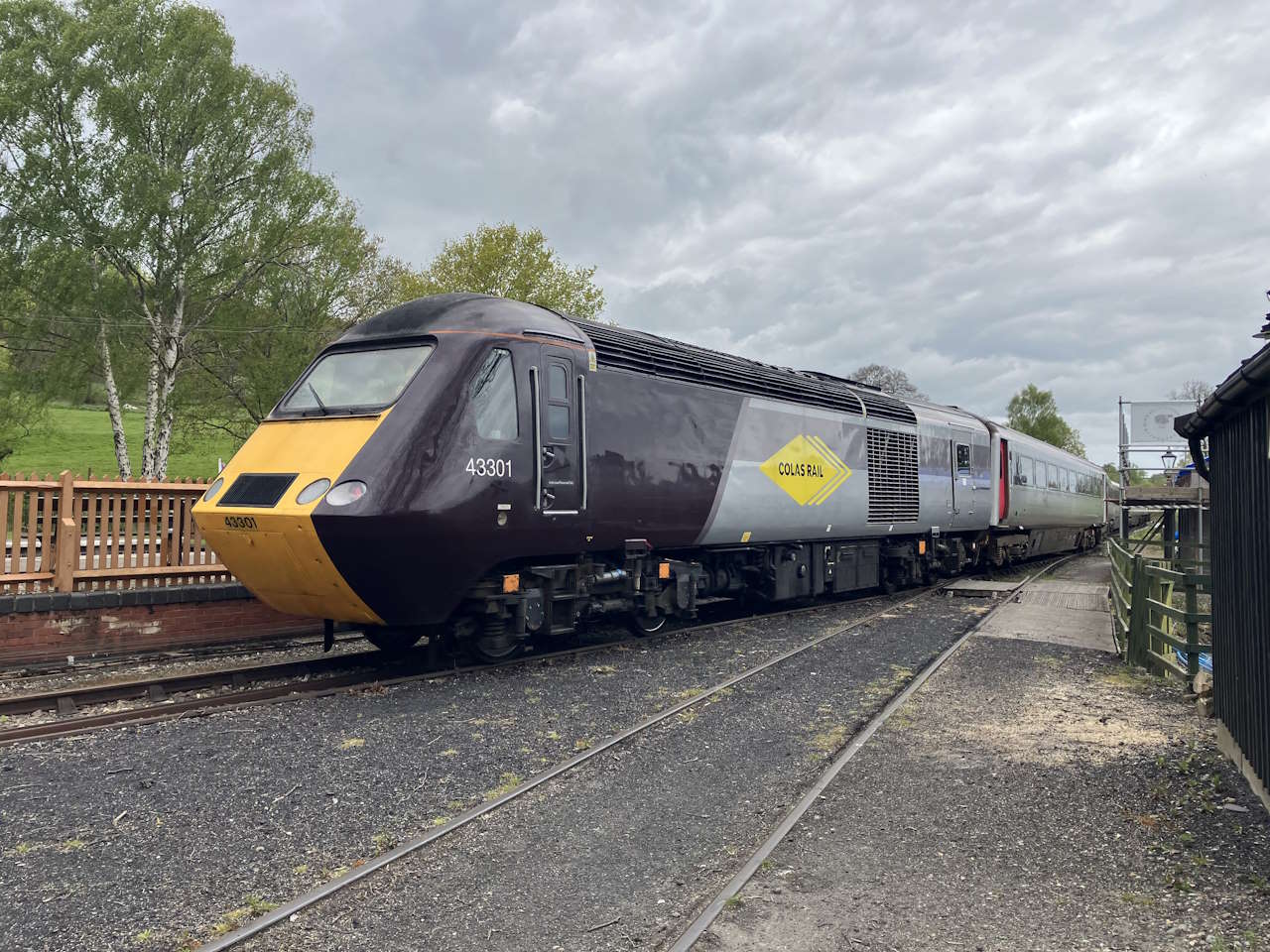 Colas HST power car 43301.