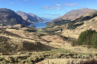 Glenfinnan: Work gets underway on viaduct made famous by Harry Potter films