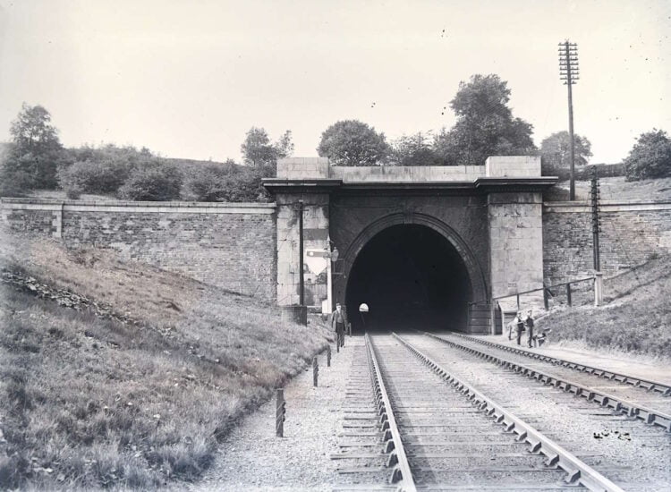 Historic image of Manton Tunnel. // Credit National Railway Museum (slash) Science Museum Group