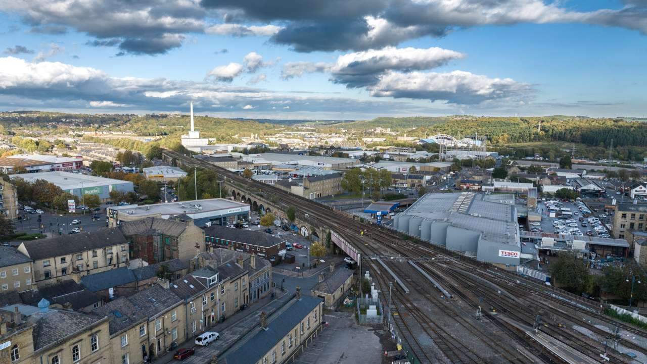 Huddersfield Station East Side