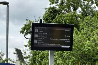 East Midlands passengers benefit from new customer information screens