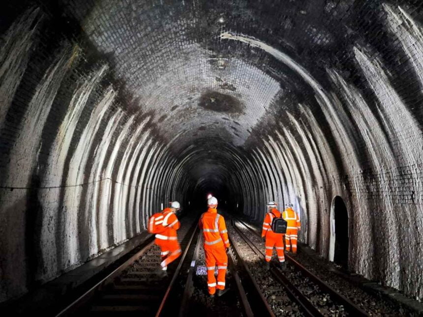 Inside view of Blackheath Tunnel - Network Rail