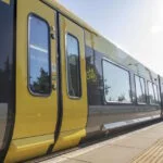 Picture of New 777 train at Birkenhead North station