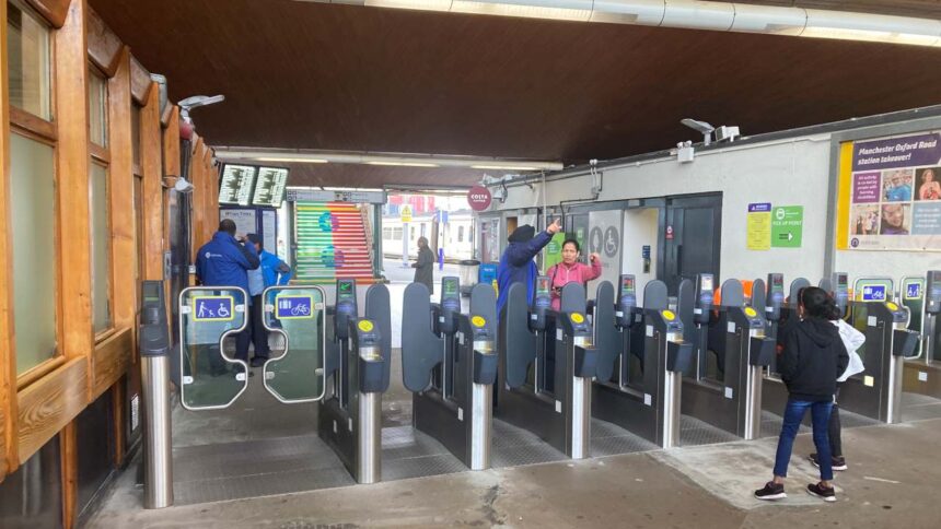 New ticket barriers installed at Manchester Oxford Road station ...