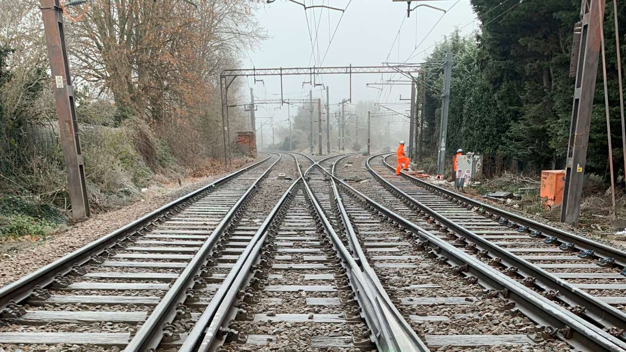 Bury Street Junction with maintenance workers