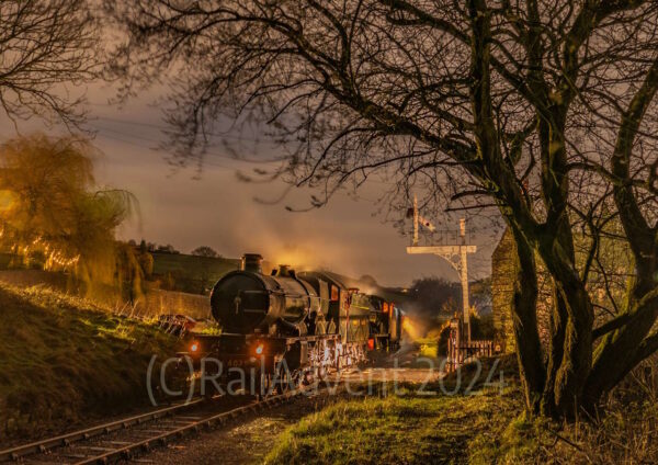 4079 Pendennis Castle at Oakworth, Keighley and Worth Valley Railway