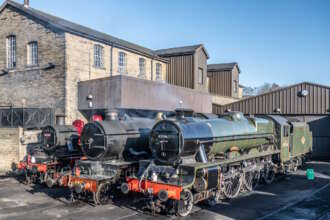 Jubilee steam locomotive visit Blackpool this week