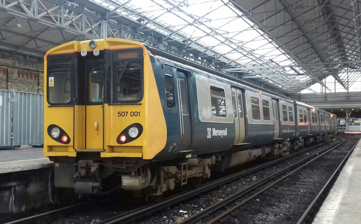 507 001 patiently awaits its next service on the Southport to Hunts Cross route, a line for which it was built over 40 years ago. J.Gleig/Class 507 Preservation