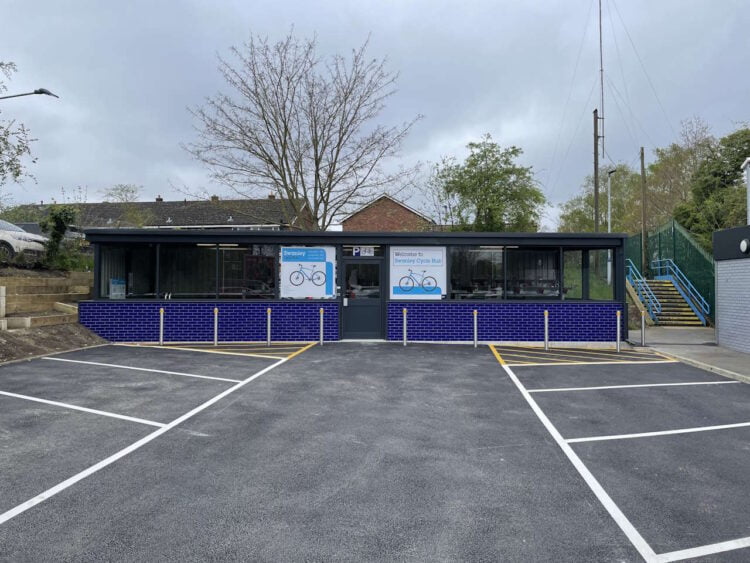 The new Swanley Cycle Hub. // Credit: Southeastern