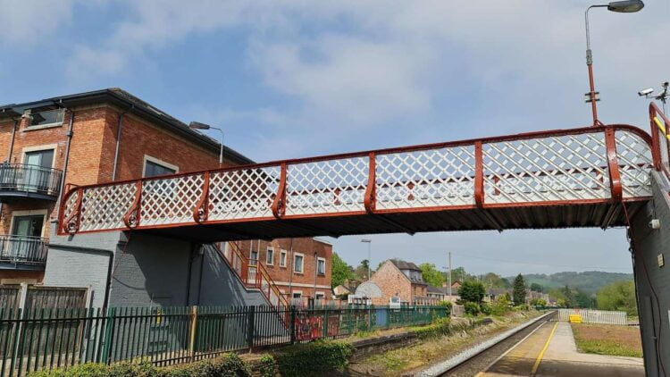 Upgrades completed to Duffield station footbridge, Network Rail