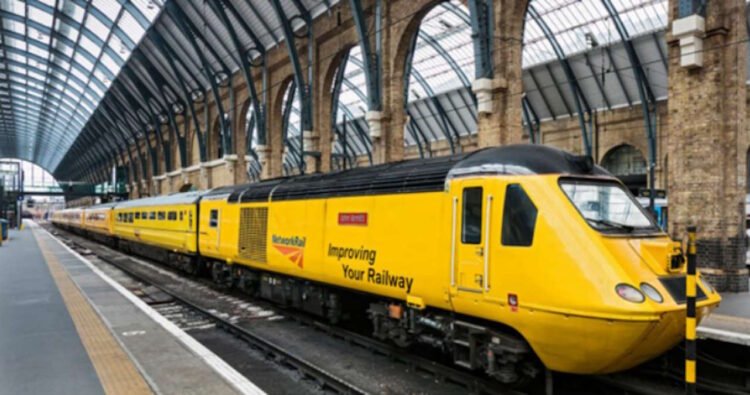 Once-in-a-lifetime rail experience trip on the New Measurement Train. // Credit: Rail Benefit Fund