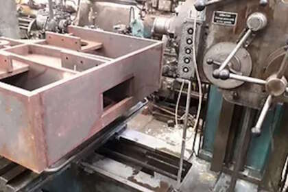 Rear Drag Box: Machining at a Private Site in South Yorkshire