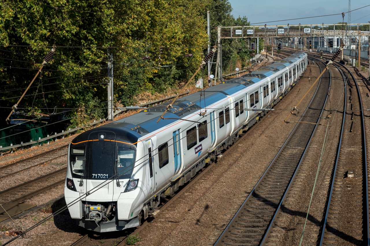 717021 on the East Coast Mainline - Govia Thameslink Railway