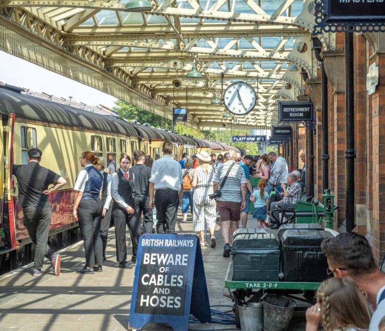 A busy Scene at Loughborough - Great Central Railway