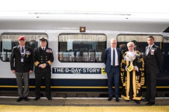 South Western Railway train named after Portsmouth museum to commemorate D-Day