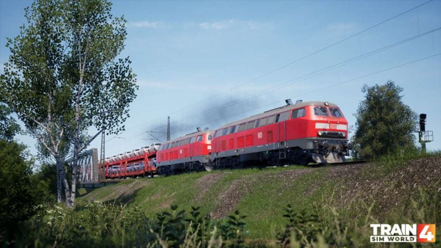 DB BR 218s double heading - Train Sim World 4