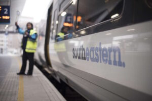 Dispatching a train at London Bridge station