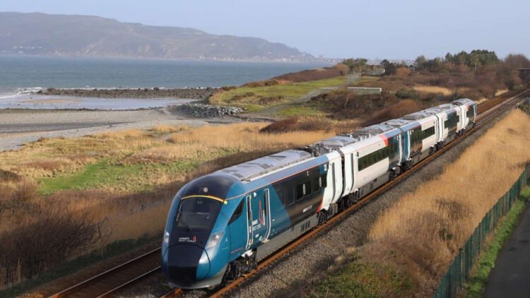 New Class 805 train at Penmaenmawr. // Credit: Avanti West Coast