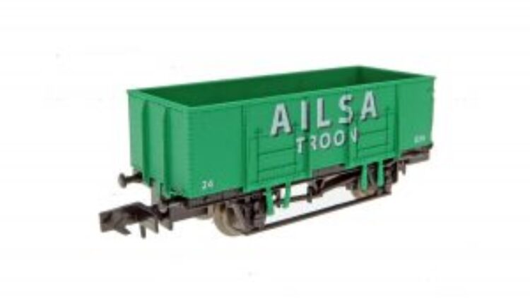 Green Ailsa-Troon Wagon - General Steam Navigation Locomotive Restoration Society