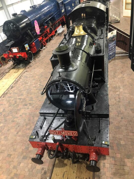 High level view of 4566 at The Engine House, Highley - Sheena Strevens