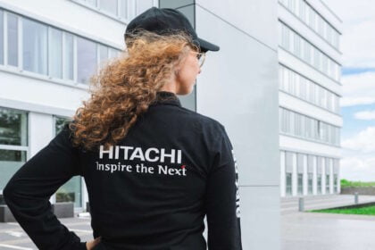 Employee at Hitachi Rail’s new site in Ditzingen, Germany, formerly Thales Ground Transportation System. // Credit: Hitachi Rail