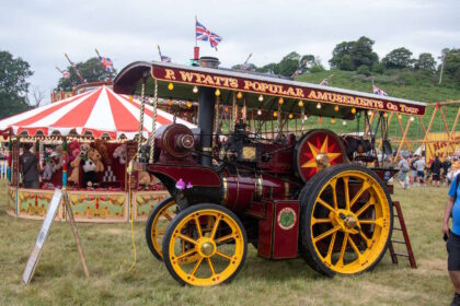 Scene from the 2023 Sussex Steam Rally. // Credit: The Sussex Steam Rally