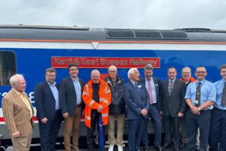 GB Railfreight names Class 73 loco in tribute to Kent & East Sussex Railway’s half-century