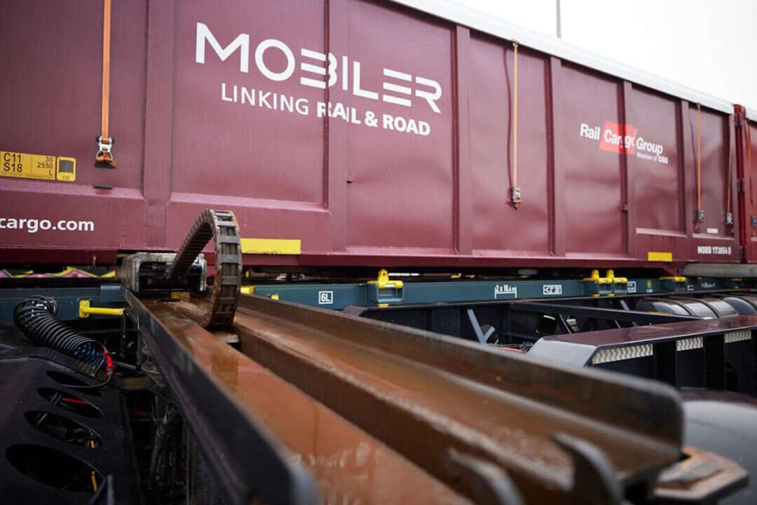Rail Cargo Group MOBILER wagon. // Credit: Rail Cargo Group 