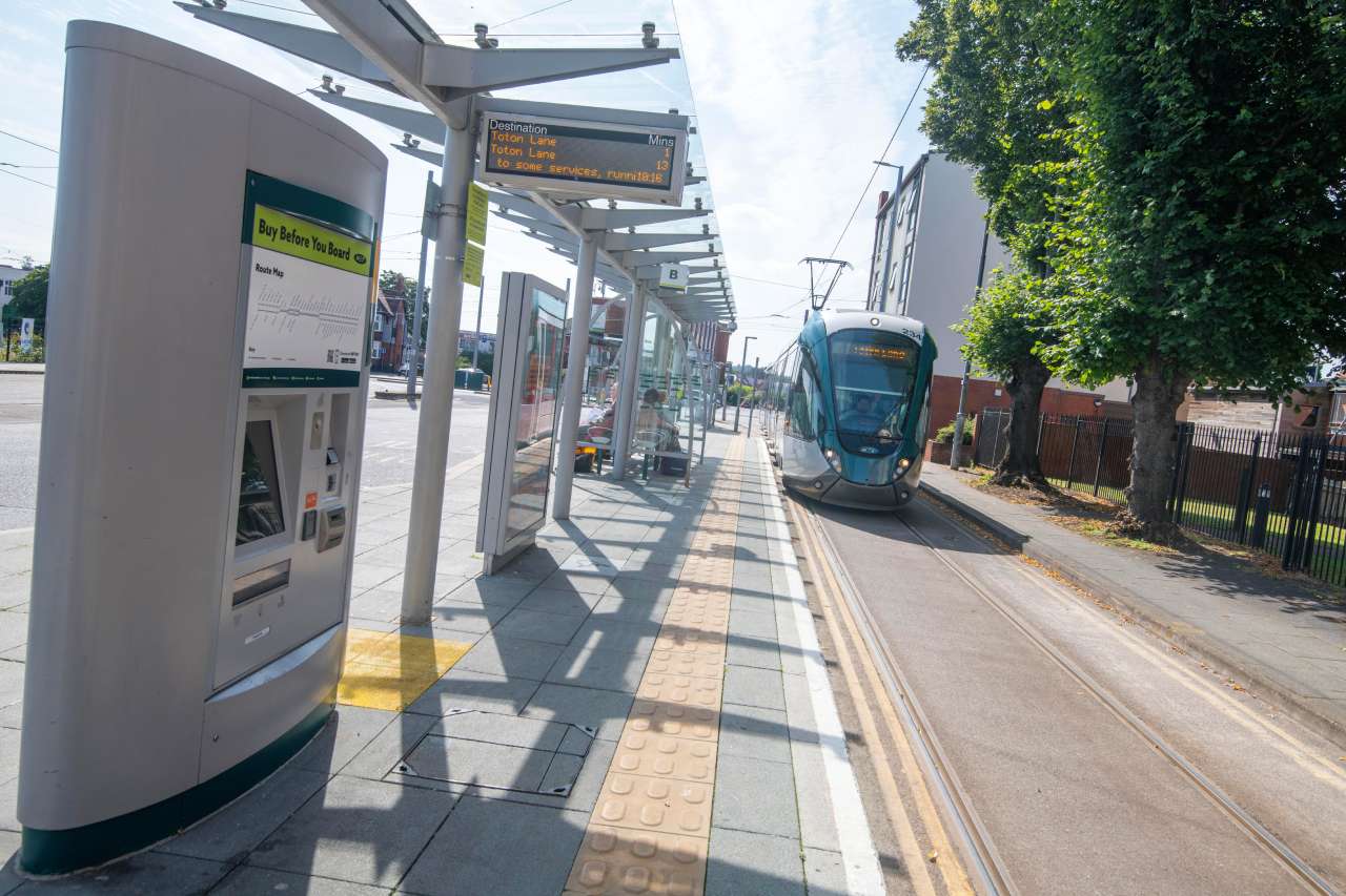 Nottingham tram