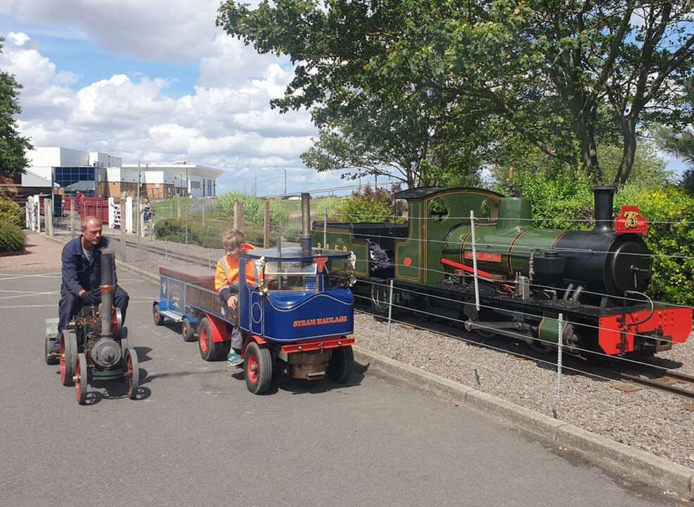 Summer Steam at the Cleethorpes Coast Light Railway