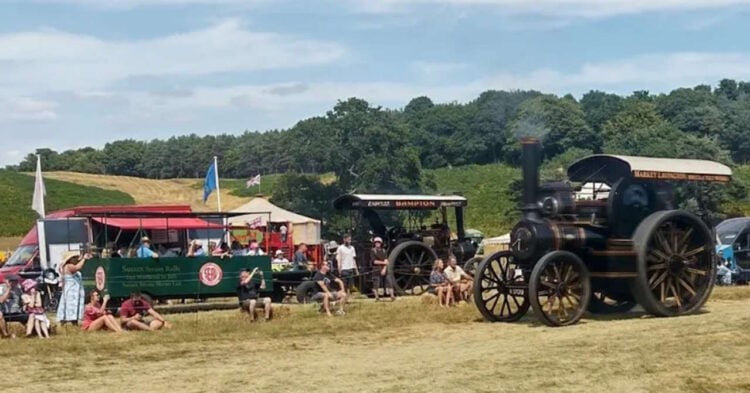 Scene from the 2023 Sussex Steam Rally. // Credit: The Sussex Steam Rally