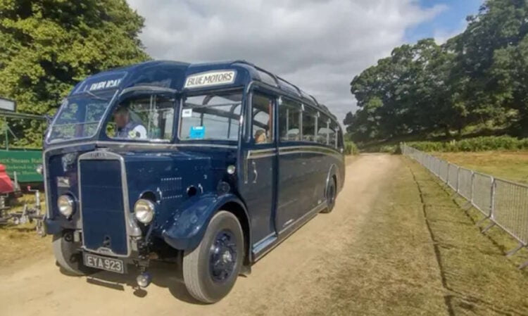 Vintage bus at the 2023 Sussex Steam Rally. // Credit: The Sussex Steam Rally