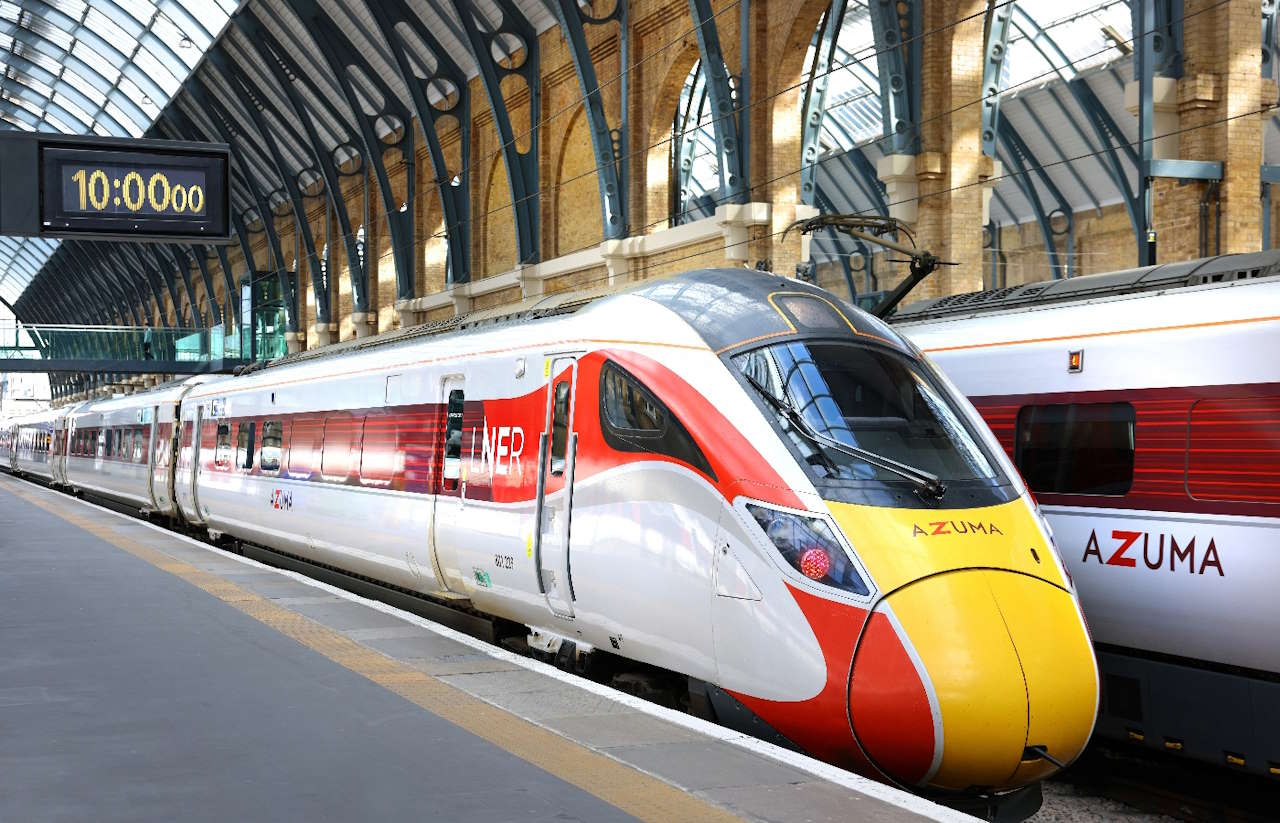 The Flying Swiftie at London King's Cross. // Credit: London North Eastern Railway