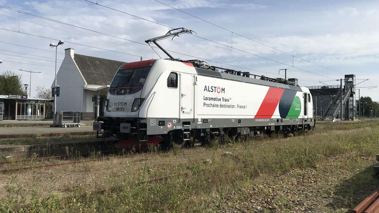 Traxx Universal locomotive - Atlas tests, France (October 2023)