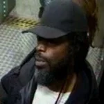 CCTV image of assault at Borough London Underground station. // Credit: British Transport Police