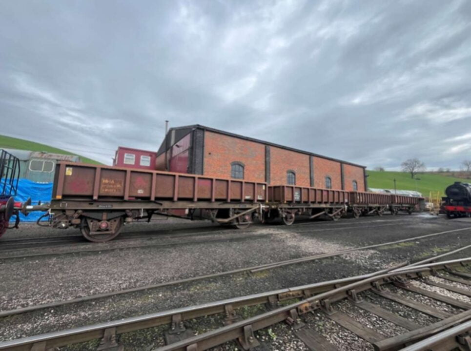 Churnet Valley Railway's new Coalfish wagons // Credit: Churnet Valley Railway