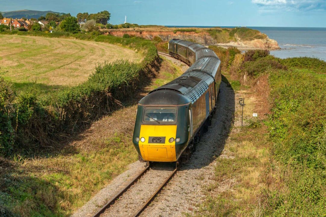Great Western Railway HST at Doniford on the West Somerset Railway. // Credit: West Somerset Railway