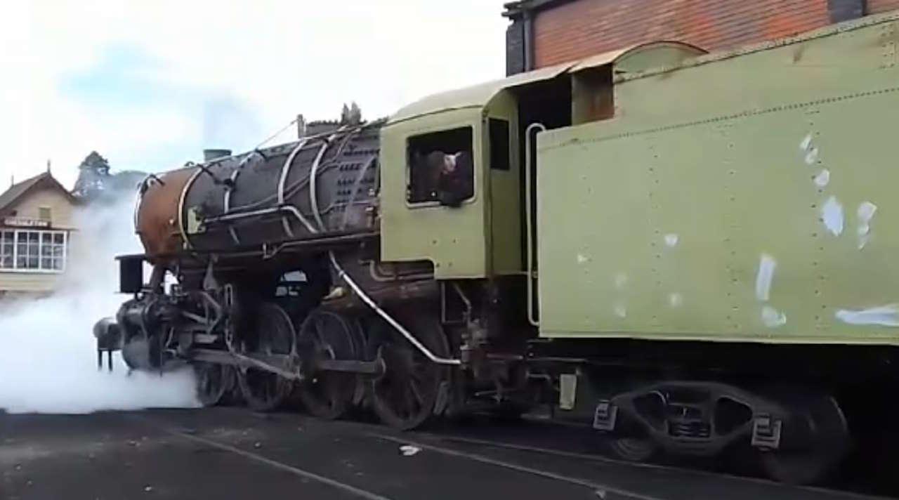 3278 under its own steam