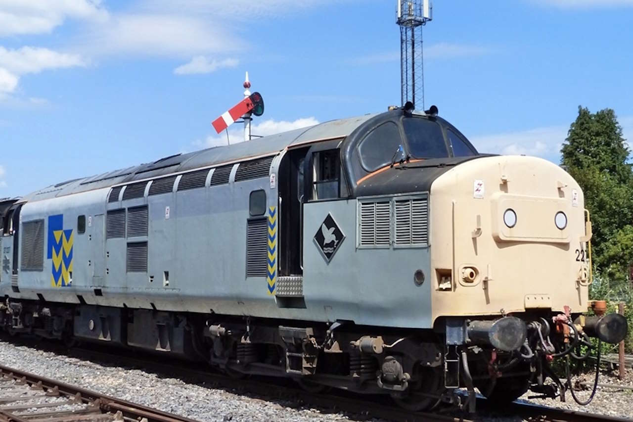 37227 at the Chinnor and Princes Risborough Railway. // Credit: Chinnor and Princes Risborough Railway