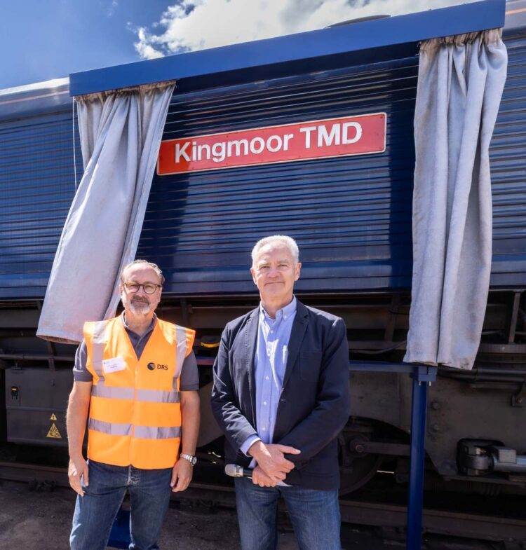 66431 Kingmoor TMD with Gottfried and David - Direct Rail Services