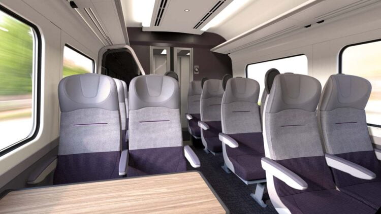 A new look for the Class 158 seating arrangements - East Midlands Railway