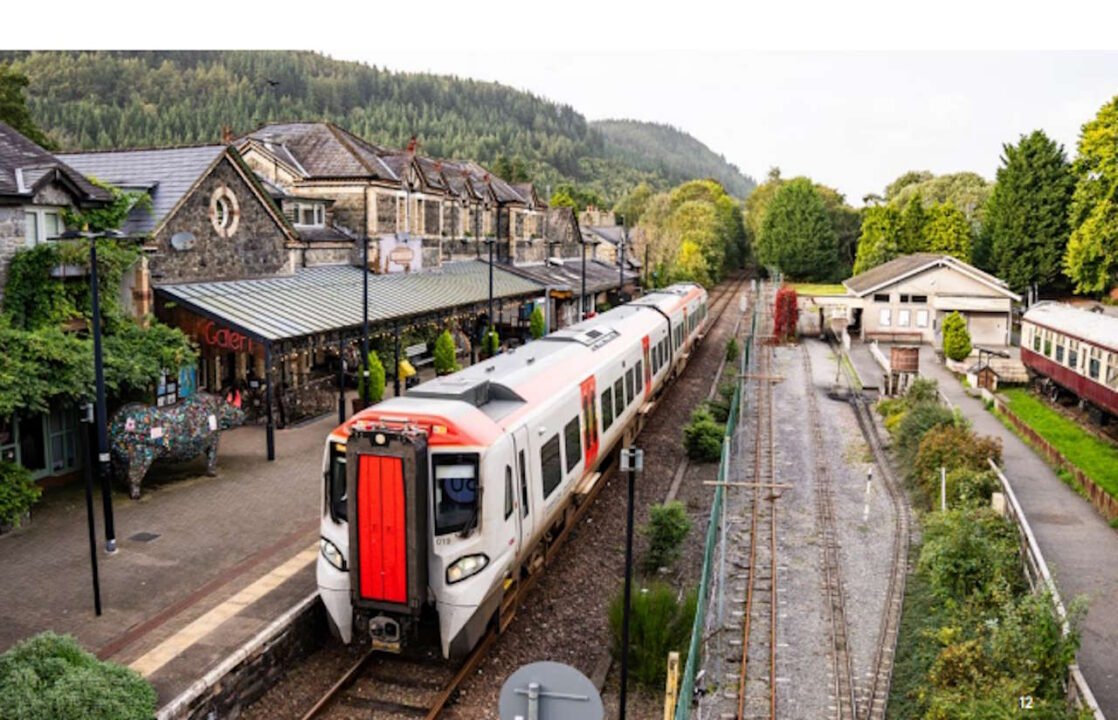 Betws-y-Coed station. // Credit: Transport for Wales