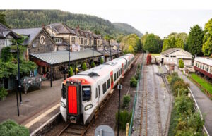 Betws-y-Coed station. // Credit: Transport for Wales