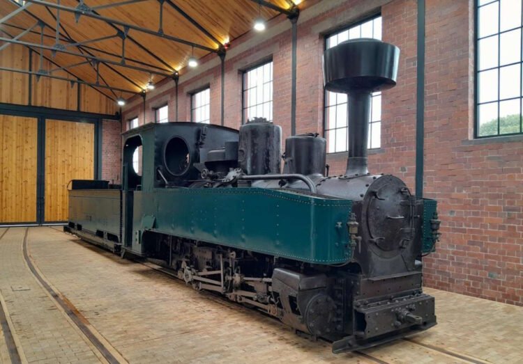 The Brigadelok on display in the museum. / Credit: P. Budd/Vale of Rheidol RailwaY