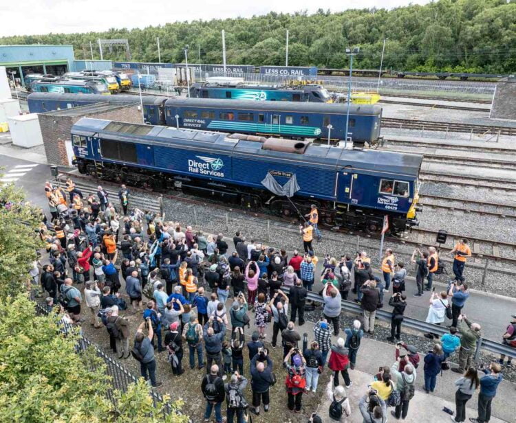 Charlie Birse naming ceremony - Direct Rail Services